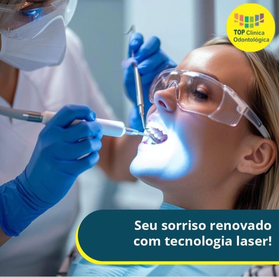 Sorriso renovado com tecnologia laser